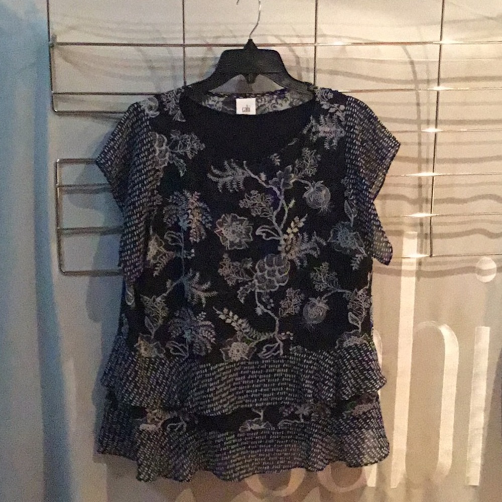 CAbi Hybrid Blouse